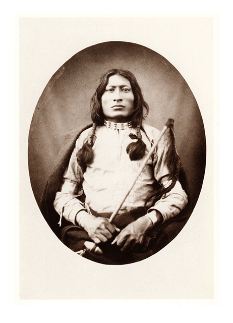 Postkarte Sioux-Krieger One Bull
