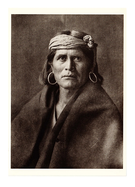 Postkarte A Walpi Man (Hopi)
