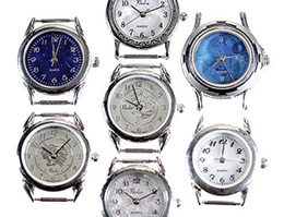 Uhrwerke fr Damenuhren mit indianischen Motiven