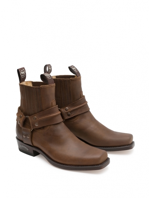 Sendra Ankle Boots Classic Small Bootsstraps - braun,  Größen: 35,