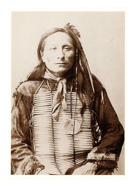 Postkarte Sioux-Medizinmann Short Bull