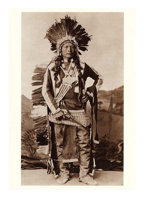 Postkarte Peah, Ute Chief