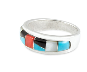 Indianerschmuck Zuni Ring
