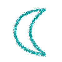 Indianer Symbol Mond