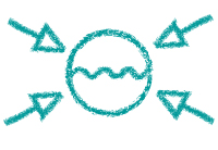 Indianer Symbol Wasserquelle