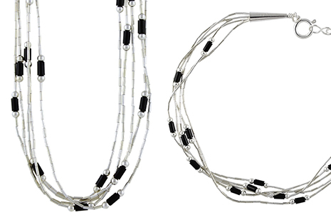 Liquidsilber Schmuckset